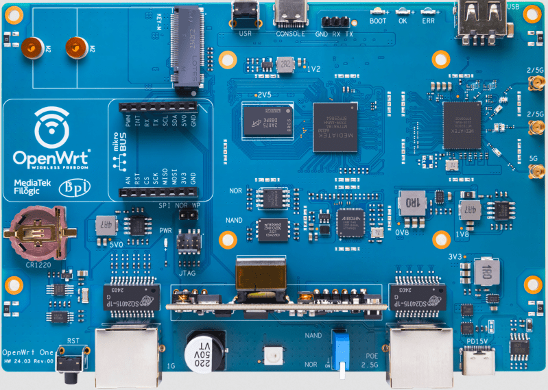 OpenWrt One PCB